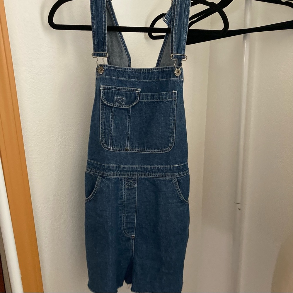 Vintage Classic Blues Collection Denim Shorts Overalls XL